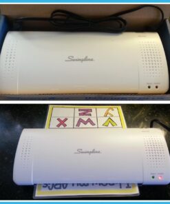 GBC Thermal Laminator Machine, Inspire, 9 Inch, Quick Warm-Up, 3 or 5 Mil, with 5 Standard Laminating Pouches for Home, Office and Classroom, Black (1701857) Frustration-Free Packaging 38 71bJUvI pKL