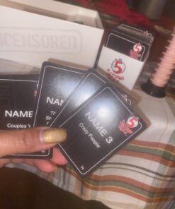 5 Second Rule Game Uncensored - Couples Romantic & Fun Adult Card Game for Date Night, Valentine’s Day, Anniversary, Bachelor & Bachelorette Parties - for Ages 17+ 25 71bL7ubeb2L