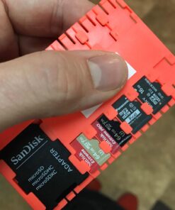 Bandc 2pcs Red Micro Sd/sdhc/sdxc Card Storage Holder Case (Memory Card Not Included) 30 71bLIe4Ek3L