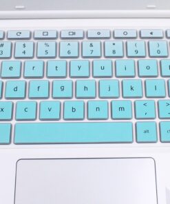 Silicone Keyboard Cover Skin Compatible for Acer Chromebook R11 CB3-131 CB5-132T, 2017 Acer Premium R11 Convertible, Acer Chromebook R13 CB5-312, Acer Chromebook 14 CB3-431 CP5-471 (Ombre Mint Green) Ombre Mint Green 10 71bLKomhsRL