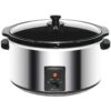 Brentwood Slow Cooker, 8 Quart, Stainless Steel 43 71bLc5oqPRL