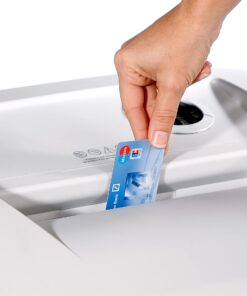 Dahle 50314 Oil-Free Paper Shredder w/Jam Protection, SmartPower, German Engineered, 16 Sheet Max, Security Level P-4, 2-4 Users P-4 Security Level | 16 Sheets | 23 Gal. Waste 15 71bMWFoSDTS