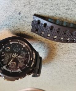 FANMIS Unisex Sports Watches Military Analog Digital Display Watch Multifunction Dual Time Alarm Stopwatch Backlight 50M Waterproof Outdoor Sports Watch black 16 71bMeJ754dL