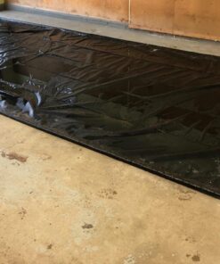 AutoFloorGuard AFG7918 MidSize Heavy Duty Garage Floor Mat for Under Car for Rain, Ice, and Mud with Stay-Put Corner and Telescoping Squeegee Mid-Size 48 71bMl rqeL