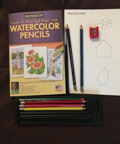 General Pencil Learn Watercolor Pencil Techniques Now Kit 8 71bNGlzhfDL