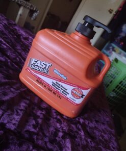 Fast Orange Permatex 25217 Pumice Lotion, Heavy Duty Hand Cleaner, Natural Citrus Scent, Waterless Cleaner For Mechanics, Strong Grease Fighter, 1/2 Gallon, Orange, 64 Fl Oz (Pack of 1) 64 Fl Oz (Pack of 1) 31 71bNZBWglFL