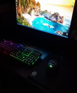 Corsair K70 RGB MK.2 Rapidfire Mechanical Gaming Keyboard - USB Passthrough & Media Controls - Fastest & Linear - Cherry MX Speed - RGB LED Backlit MX SPEED (Linear & Fast) Black 54 71bODPASoyL