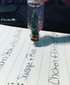 Yesker IPV023 Package of 24 Small Mini Glass Jars with Cork Stoppers-Size: 1-1/2" Tall X 3/4 Inches Diameter, Count 41 71bOlkeVwPL