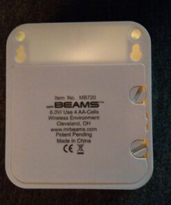 Beams MB720 20 Lumen Wireless Battery Powered Motion Sensing Nightlight, 3-Pack, White 30 71bQPN6zhpL