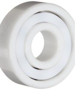 608-2RS Full Ceramic Sealed Skate Bearing 8x22x7 Miniature Ball Bearing ZrO2 Ceramic Rings and Si3N4 Ceramic Balls 8mm x 22mm x 7mm