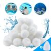 Aitsite 1.5 lbs Pool Filter Balls Eco-Friendly Fiber Filter Media for Swimming Pool Sand Filters (Equals 50 lbs Pool Filter Sand) 1.5 Pounds 6 71bR5M3 XbL