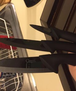 Ozeri Elite Chef Black 3-Piece Ceramic Knife Set 3-Piece Set 73 71bRFQHfzdL