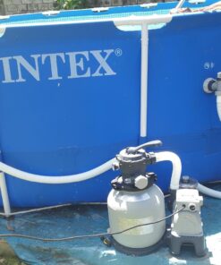 Intex Krystal Clear Sand Filter Pump for Above Ground Pools, 12-inch, 110-120V with GFCI 12 in Pump only 56 71bRjljwwmL