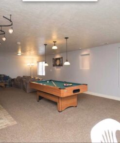 Action Standard 6 Pool Cue Stained Wood Wall Rack with Clips Midnight 18 71bS8lgjiqL