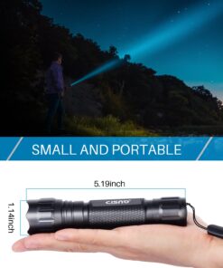 CISNO Quick Release 45¡ã Offset Mount 1000 Lumens L2 LED Tactical Flashlight Torch with Remote Pressure Switch (Flashlight W QR Mount) A-Black1 14 71bTKNeapCL