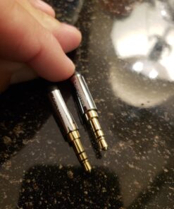 Amazon Basics 3.5mm Aux Audio Cable for Stereo Speaker or Subwoofer with Gold-Plated Plugs, 4 Foot, Black 1 Pack 4 ft (1.2 m) 25 71bTOnMDLkL