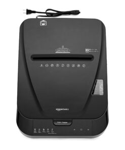 Amazon Basics 150 Sheet Autofeed Micro Cut Paper Shredder, Black 27 71bTyP9BuhL