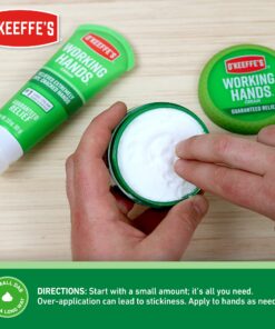 O'Keeffe's Working Hands Hand Cream, 3.4 oz., Jar, (Pack of 2) 3.4 Ounce (Pack of 2) 28 71bUkGnkpAL