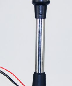 MARINE BOAT FOLDABLE DUAL MOUNT ANCHOR STERN LIGHT ALUMINUM POLE WARM WHITE 10 71bVDBdCHL