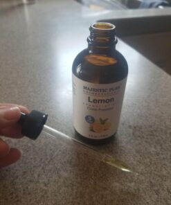 MAJESTIC PURE Lemon Essential Oil, Premium Grade, Pure and Natural Premium Quality Oil, 4 fl oz 4 Fl Oz (Pack of 1) 42 71bVLbp6pEL