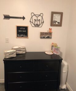 Delta Children Universal 6 Drawer Dresser, Greenguard Gold Certified, Black 45 71bVpSpXiML