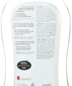Miele Dishwasher Rinse Aid, for Optimal Drying and Sparkling Finish with Glass Protection Formula, 16.9 oz 1 1.06 Pound (Pack of 1) 9 71bWGKiWllL