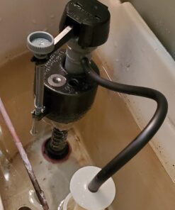 Fluidmaster 400A Anti-Siphon Universal Toilet Tank Fill Valve,Black 1 Pack 26 71bWl64LL