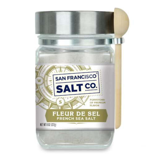 8 oz. Chef's Jar - Fleur de Sel de Guérande French Sea Salt by San Francisco Salt Company Fleur de Sel Sea Salt