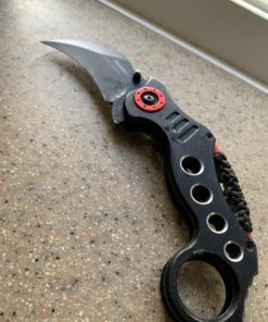 Snake Eye Tactical Pocket Knives Black Blade Tactical Knife black and orange 39 71bXWX1yAL