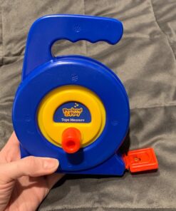 Learning Resources Pretend Play 3" Long Tape Measure - Ages 3+ Kids Measuring Tape, Measuring Tape Retractable, Educational Toys for Kids Tape Measure, 3 Feet 38 71bXqQUiL