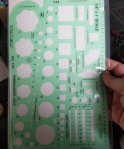Westcott B-70 8ths Graph Beveled Ruler, 12 in 12-Inch 19 71bXvv4YnqL