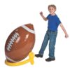 Fun Express 45 inch Inflatable Football And Tee Set, Inflate For Game Day Party Decorations, Sports Theme Photo Props 5 71bYG5adyqL