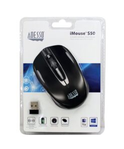 Adesso Ergonomic iMouse S50 - Wireless Optical Mouse 20 71bYi5WSZnL