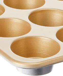 Alternative view of Nordic Ware Naturals Aluminum NonStick Muffin Pan, Twelve 2.75 Inch Cups 12 Muffins