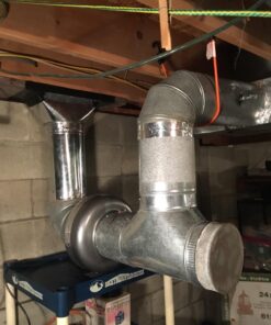 iPower GLFANXINLINE8 8 Inch 750 CFM Inline Duct Ventilation HVAC Exhaust Blower for Grow Tent, Grounded Power Cord, 8" Fan, Grey 27 71bZ3r6OH2L