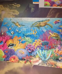 Ravensburger Tropical Waters 500 Piece Jigsaw Puzzle for Adults - 14661 - Every Piece is Unique, Softclick Technology Means Pieces Fit Together Perfectly 25 71bZXBDtSL