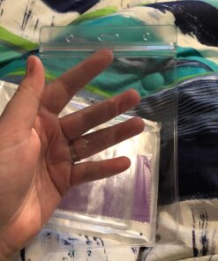 Passport ID Badge Holders 12 Pack Safe Flight Retail Bundle - Transparent - Extra Large 6x4" - Also for Cash, Credit Card, Plane Ticket, Receipts, etc. - Can be connected to a Lanyard, Chain, Clip 20 71bZhWc1dVL