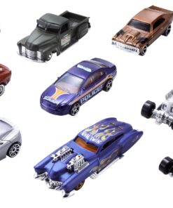 Hot Wheels Set of 10 1:64 Scale Toy Trucks and Cars for Kids and Collectors, Styles May Vary (Amazon Exclusive) 10-Pack 25 71bZw6n0DKL