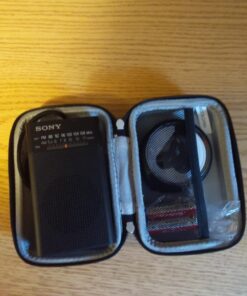 Hermitshell Travel Case Fits Sony ICFP26 Portable AM/FM Radio 15 71ba78kuR1L