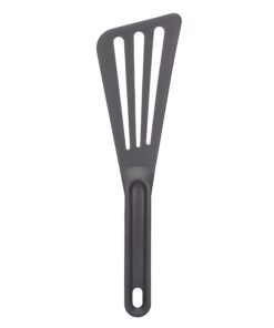 Matfer Bourgeat Exoglass® High Temperature Pelton Slotted Spatula, Professional Fish Turner, Safe for Nonstick Pans, Grey 14 71baTLegD0L