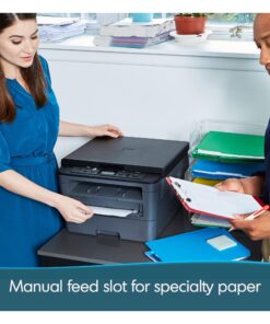 Brother HL-L2390D Wireless All-in-One Monochrome Laser Printer, Black - Print Copy Scan - 32 ppm, 2400 x 600 dpi, 8.5 x 14, Auto 2-Sided Printing, 250-Sheet, Tillsiy 13 71baZKhPslL