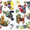 Roommates 771Scs Nintendo Mario Kart Peel And Stick Wall Decals, 34 Count 12 71bamP9VsoS