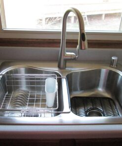 Polder 6216-75RM in-Sink/Over-Sink Stainless Steel Dish Rack, 13.75" x 11.5" x 5" 1-piece 32 71bbbJDWX1L