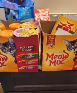 Meow Mix Tender Favorites Wet Cat Food, Poultry & Beef Variety Pack, 2.75 Ounce (Pack of 24) (Packaging May Vary) Variety Pack: Poultry & Beef 2.75 Ounce (Pack of 24) 36 71bdbDCsHQL