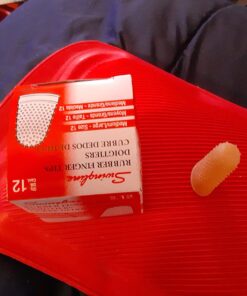 Swingline Rubber Finger Tips, Medium/Large, Size 12, Finger Cots, 12 Pack (54032) Medium/Large (Size 12) 15 71bdsJU58XL