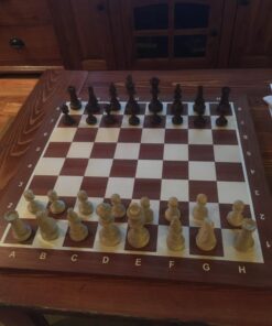 Wegiel Handmade European Professional Tournament Chess Pieces With Wood Storage Case 27 71be0PH3oUL