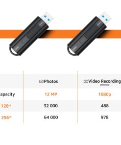 Amazon Basics 256GB Ultra Fast USB 3.1 Flash Drive, Black 26 71betP72XFL