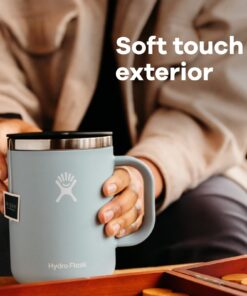 Hydro Flask Mug - Stainless Steel Reusable Tea Coffee Travel Mug - Vacuum Insulated, BPA-Free, Non-Toxic 20 71bfKaN4cuL