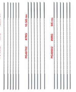 OLSON SAW PG49802 Precision Ground Scroll Saw Blade 26 71bfwoPowQL