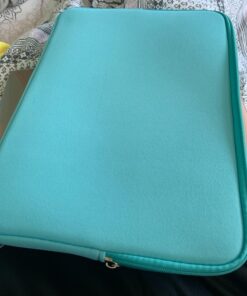 CCPK Laptop Sleeve for 13 Inch MacBook Air Pro M1 Hp 14 Inch Laptop (Narrow Bezel) Chromebook 14" Pavilion 360 Cover Acer ASUS Lenovo Yoga Flex 14 in Computer Bag Carrying Case 14 Inch Neoprene, Mint 13.3 in Mint Green 29 71bgYh5UTL